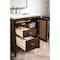 James Martin Vanities Addison 30in Single Vanity, Mid-Century Acacia w/ 3 CM White Zeus Quartz Top E444-V30-MCA-3WZ - alternate 6